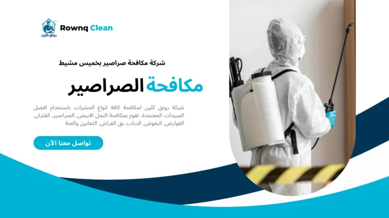شركة مكافحة صراصير بخميس مشيط
