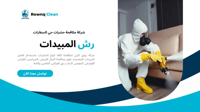 مكافحة حشرات حي السفارات